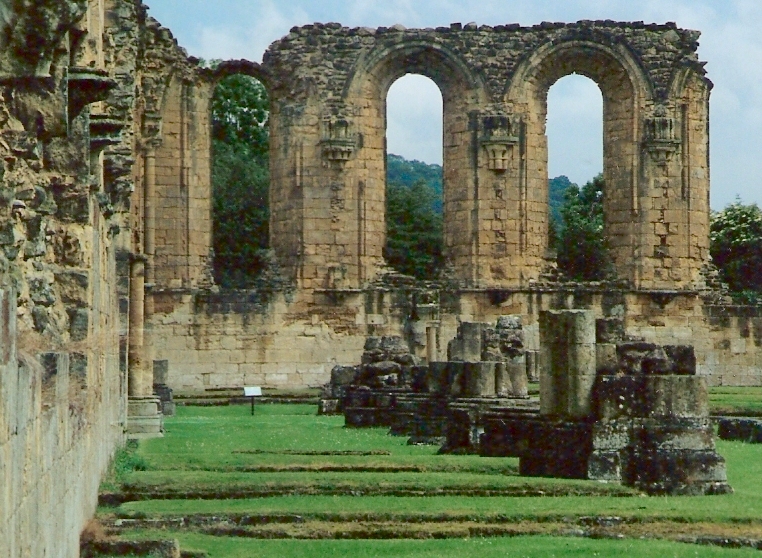 Byland Abbey, Yorkshire, England - Photo by Susan Wallace